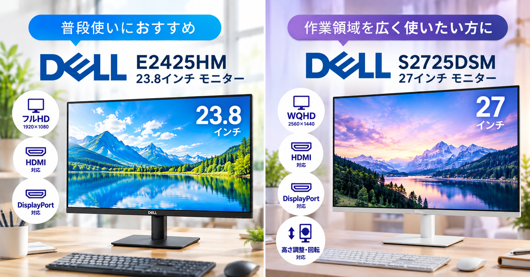 DELLのモニター