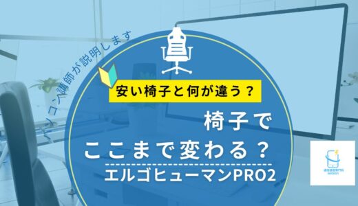 エルゴヒューマンPRO2を選んだ理由｜安い椅子と何が違う？パソコン講師が解説