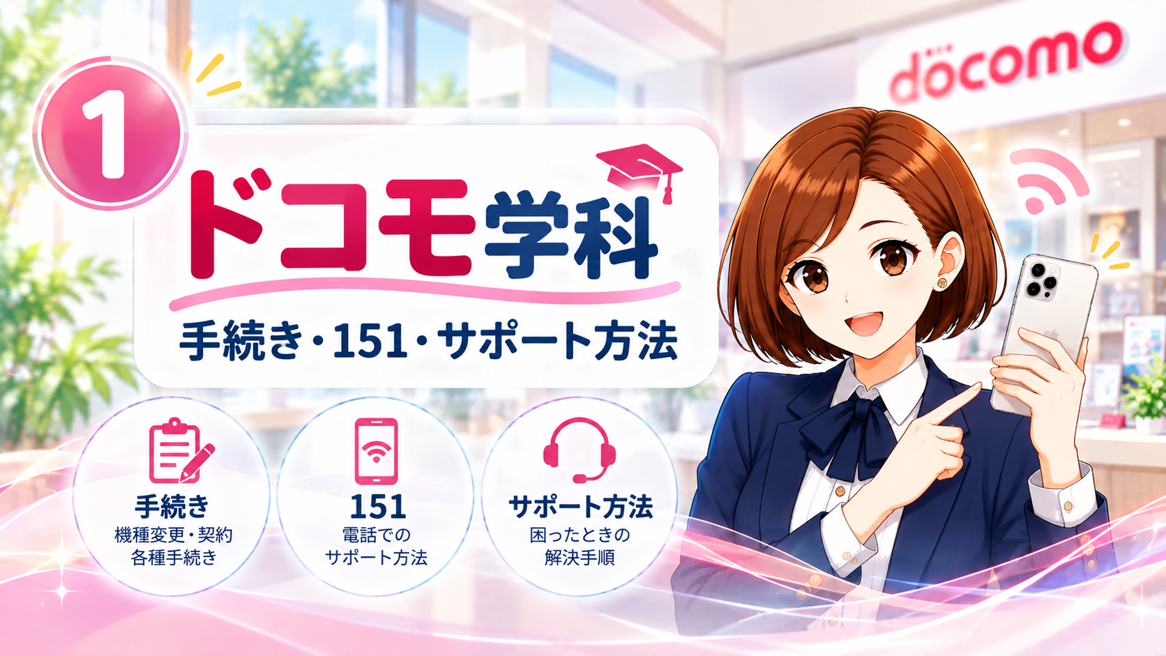 ドコモ学科 便利なサポート案内 (1)