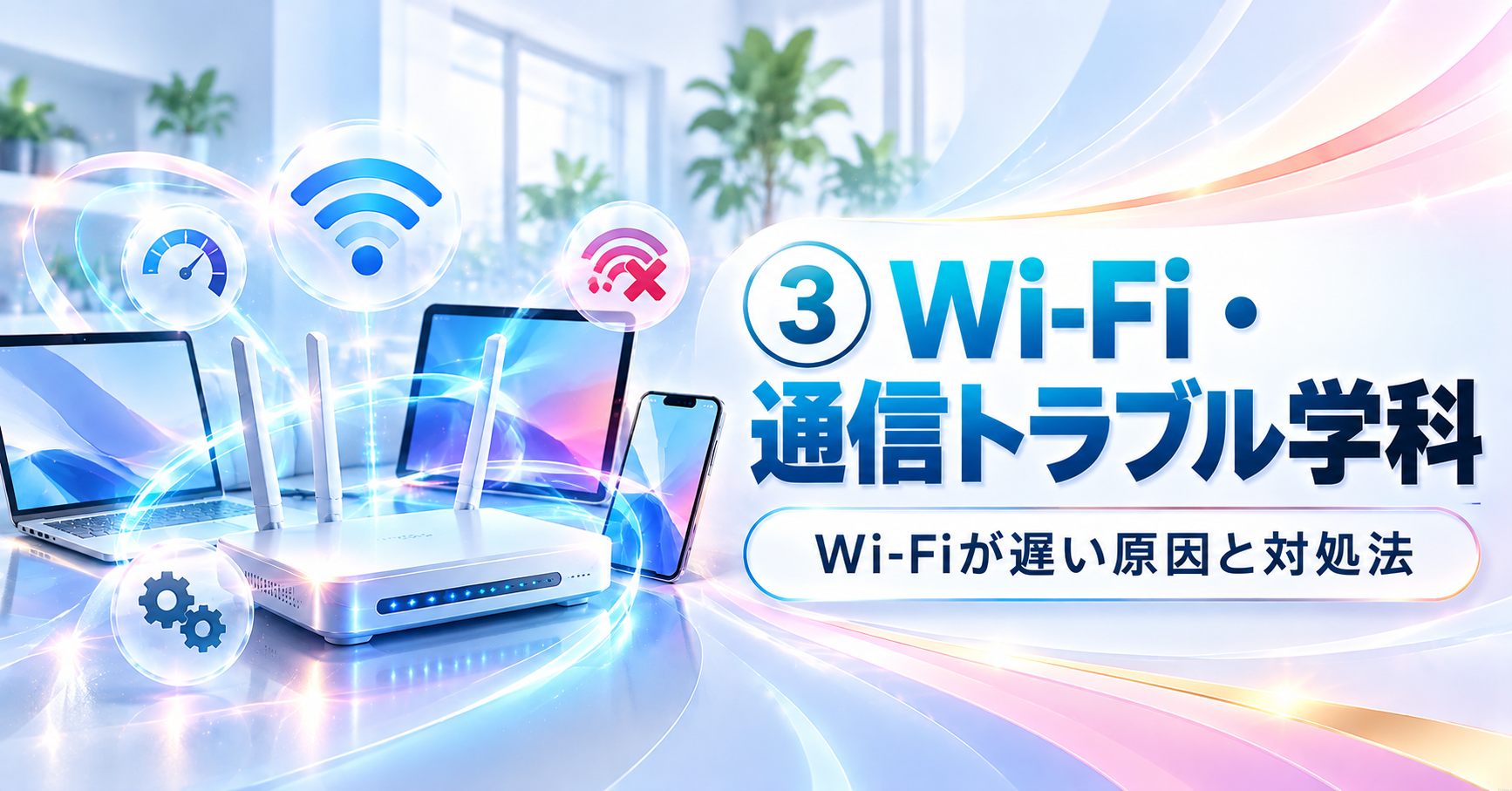 Wi-Fi・通信トラブル学科