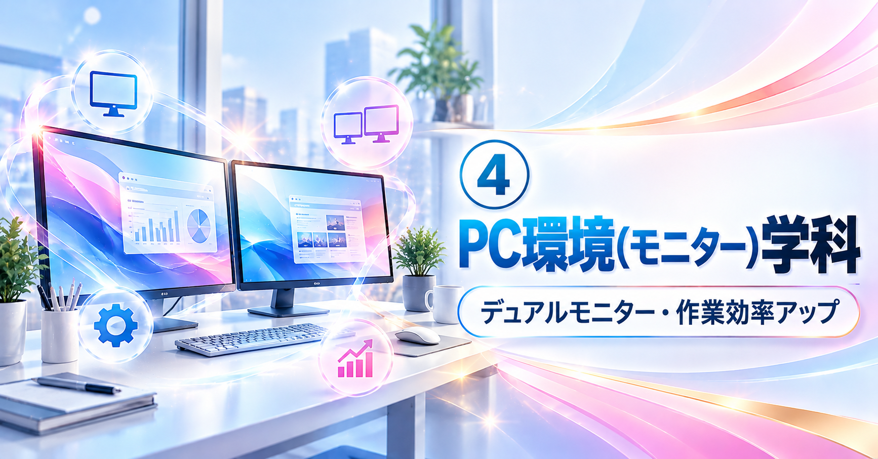 PC環境（モニター）学科