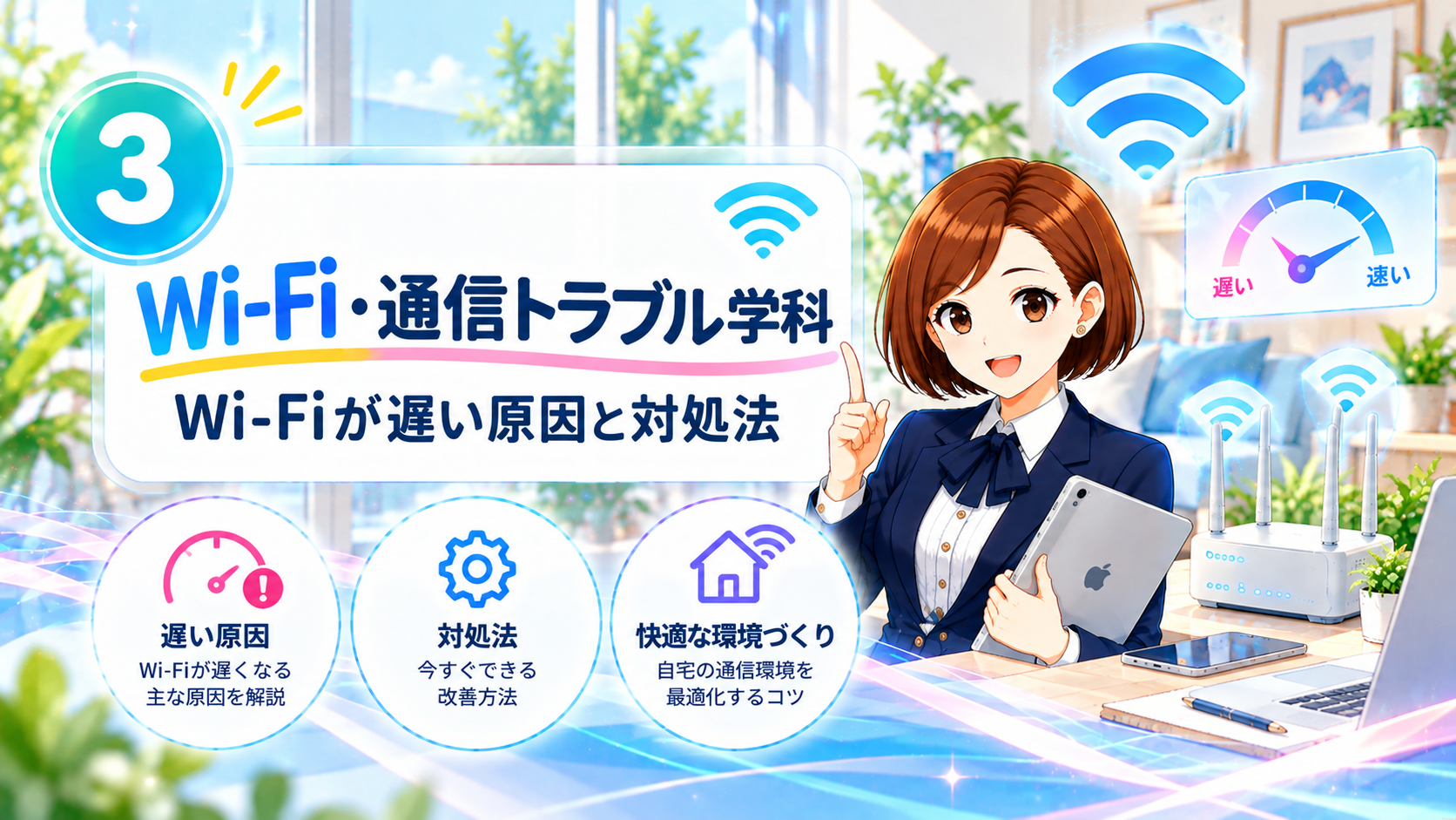 Wi‑Fi通信トラブル解決ガイド
